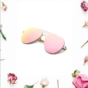 Aviator Trendy Mirrored Sunglasses